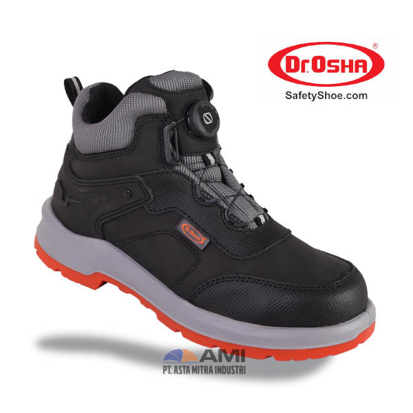 Dr.OSHA Quantum Ankle Quick Lace 3275 / 5275 / 7275 – S3 Waterproof Safety Shoe - Distributor Resmi PT Asta Mitra Industri
