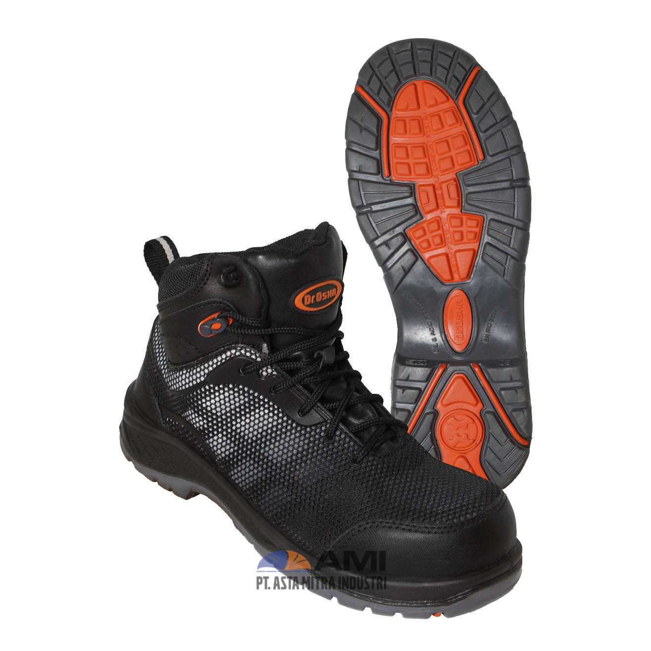 Dr.OSHA Hextec Sporty Ankle Boot – 9259 – S1 Safety Shoe Sepatu Safety