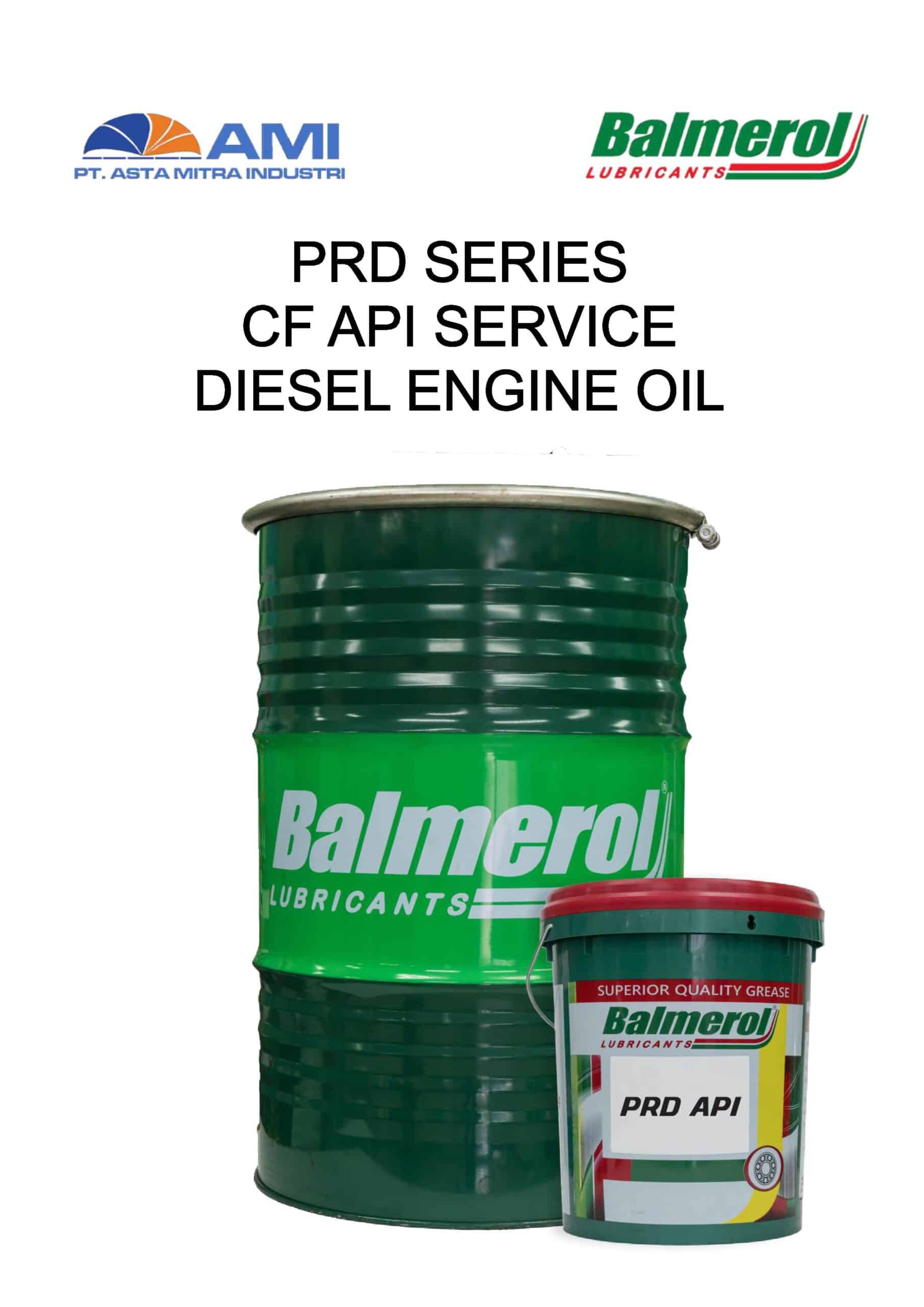 Balmerol Diesel Engine Oil PRD API CF Series