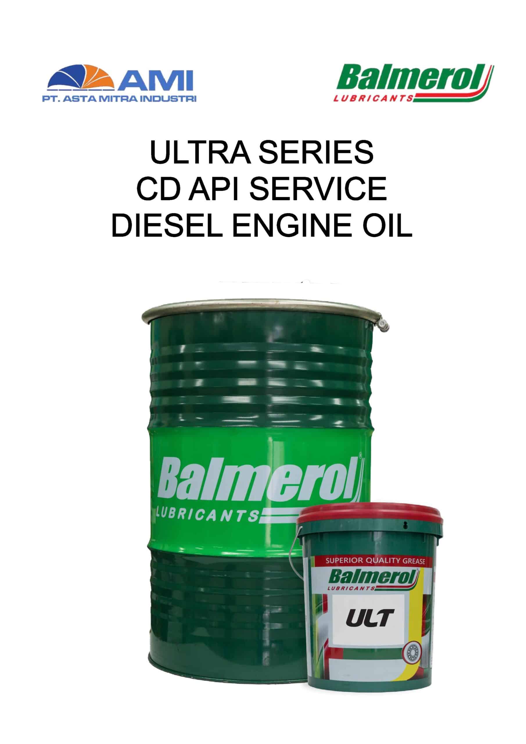 Balmerol Diesel Engine Oil Ultra Series - Distributor Resmi PT Asta Mitra Industri