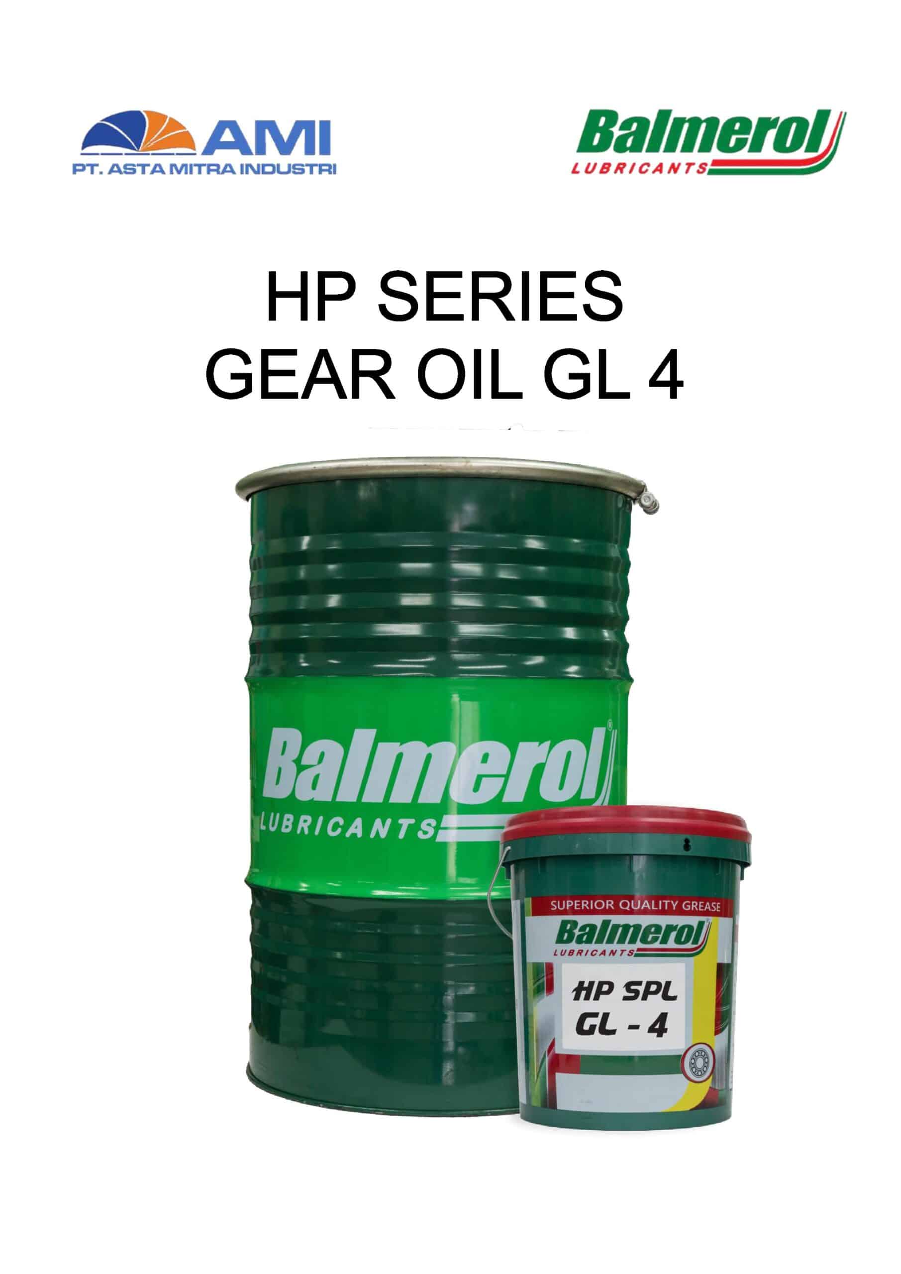 Balmerol Gear Oil HP Series GL 4 - AMI-BAL-5645