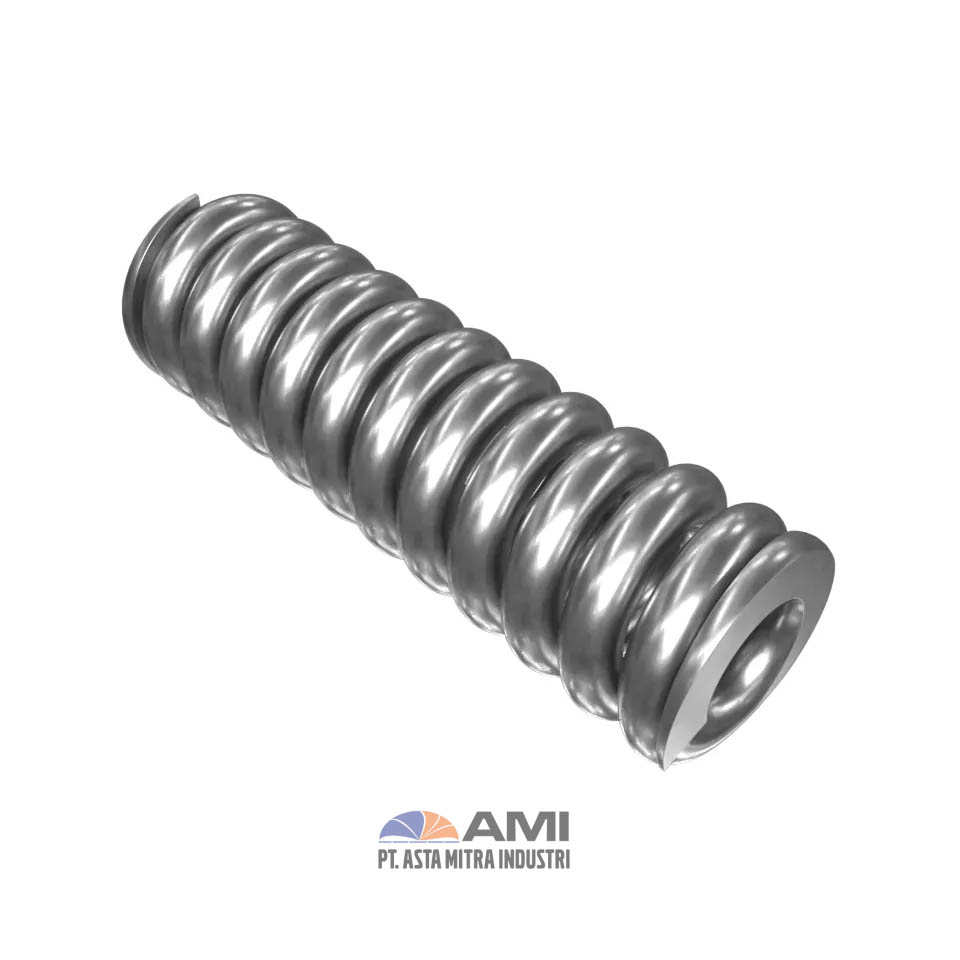 Pegas Kompresi dengan Panjang Bebas 957,90 mm