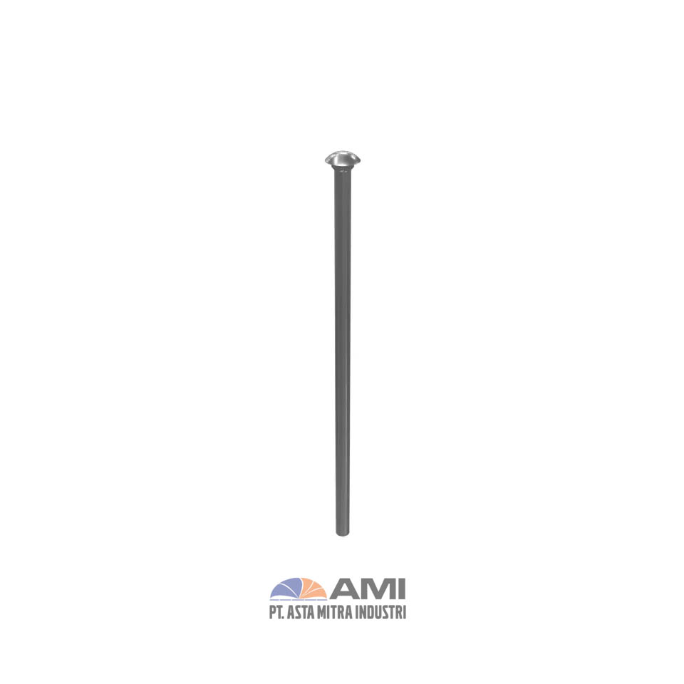 Baut Carriage Panjang 371,48mm Ulir 1/2-13 - Distributor Resmi PT Asta Mitra Industri