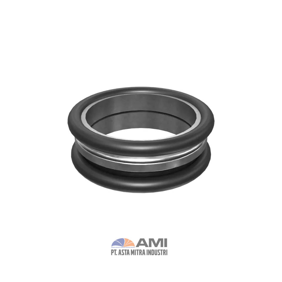 Seal Duo-Cone Tipe Wajah Logam