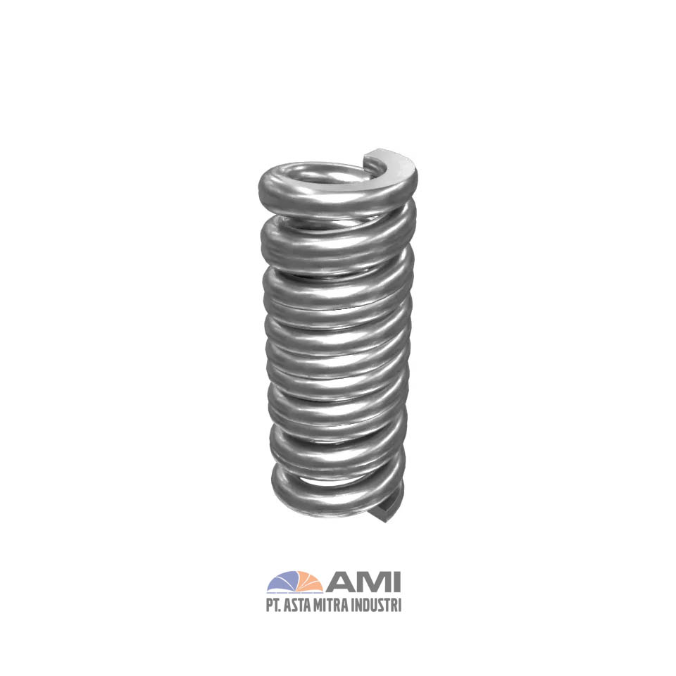 Pegas Kompresi dengan Diameter Kabel 46 mm