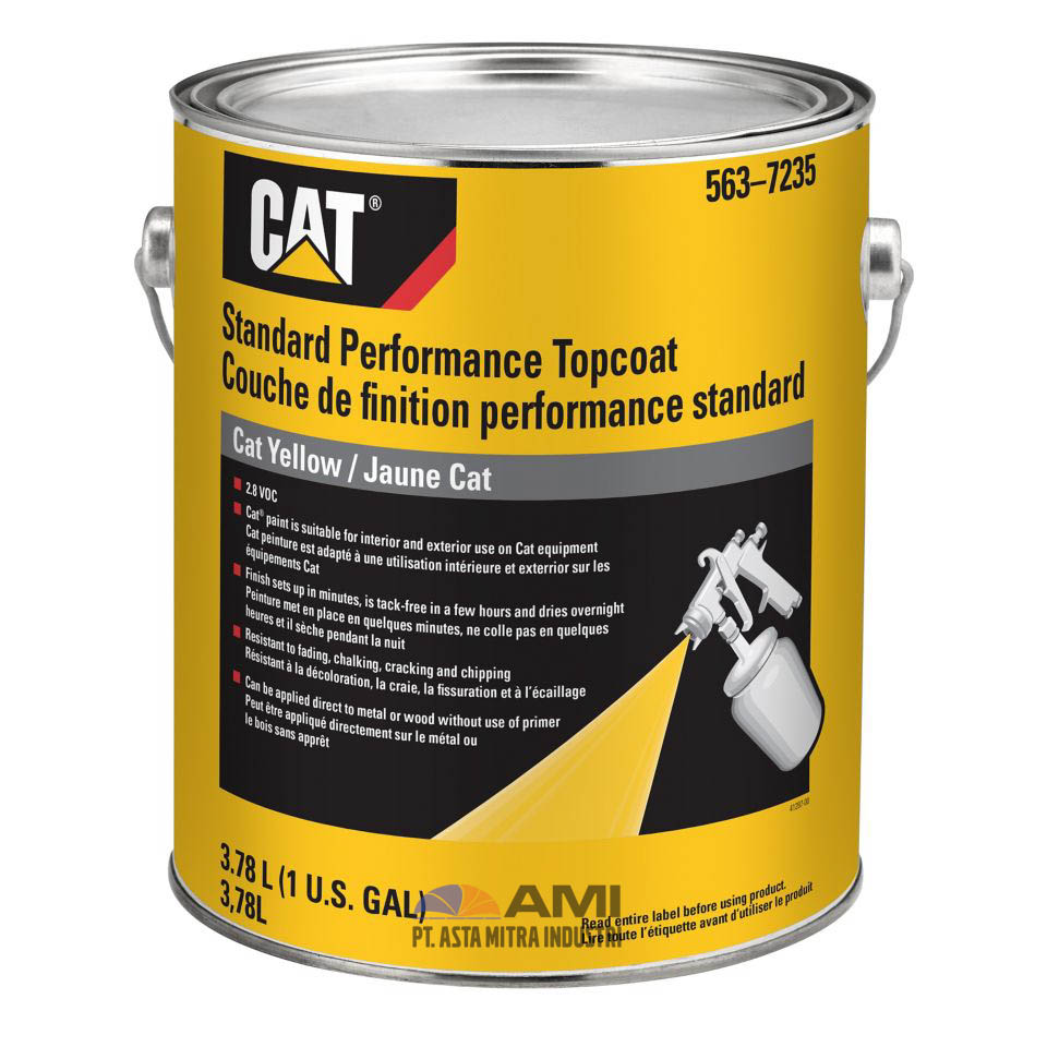 3,8 liter cat kuning