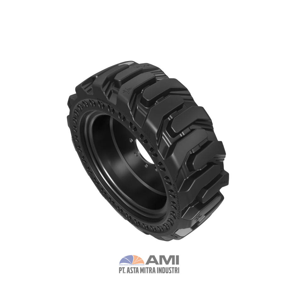 Ban dan Rim Padat Kiri 12"x16,5