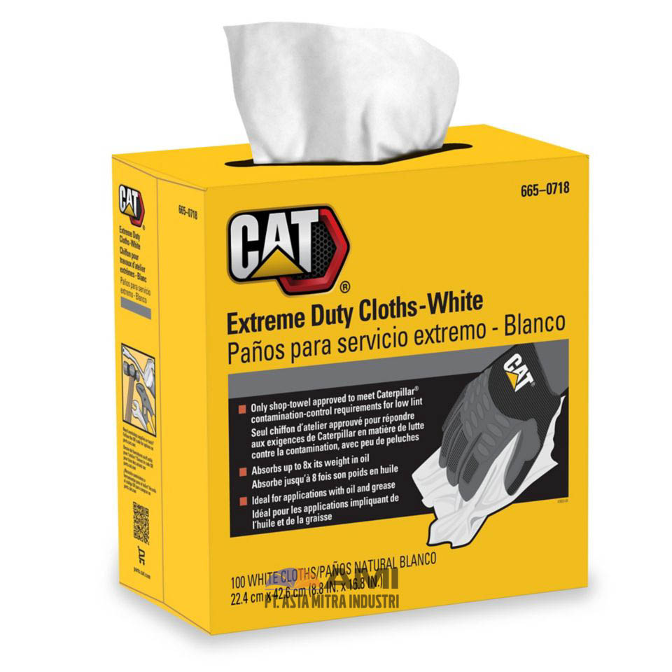 Kain Tugas Ekstrem Cat - Putih