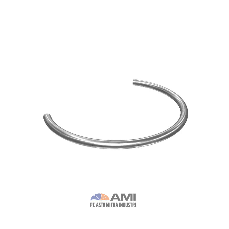 Ring Pengunci Poros Roller Track Tebal 3,18 mm
