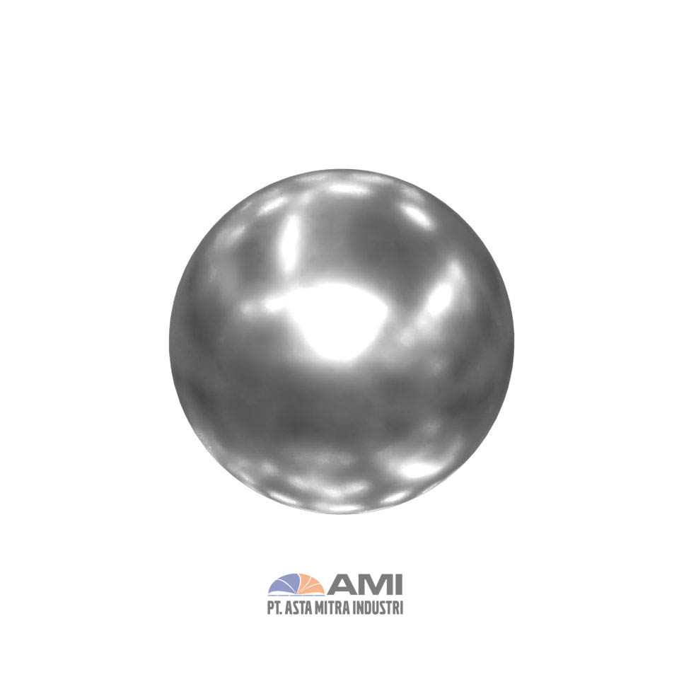 Bola Baja Diameter Bulat 25,4mm