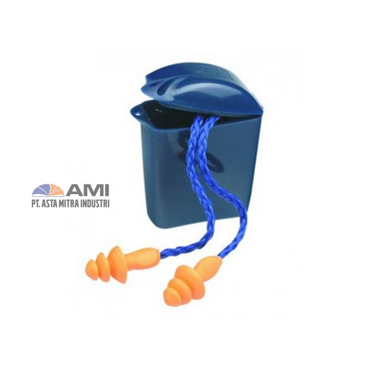 3M 1271 Earplug Reusable Corded Casing W/ Pvc Cord