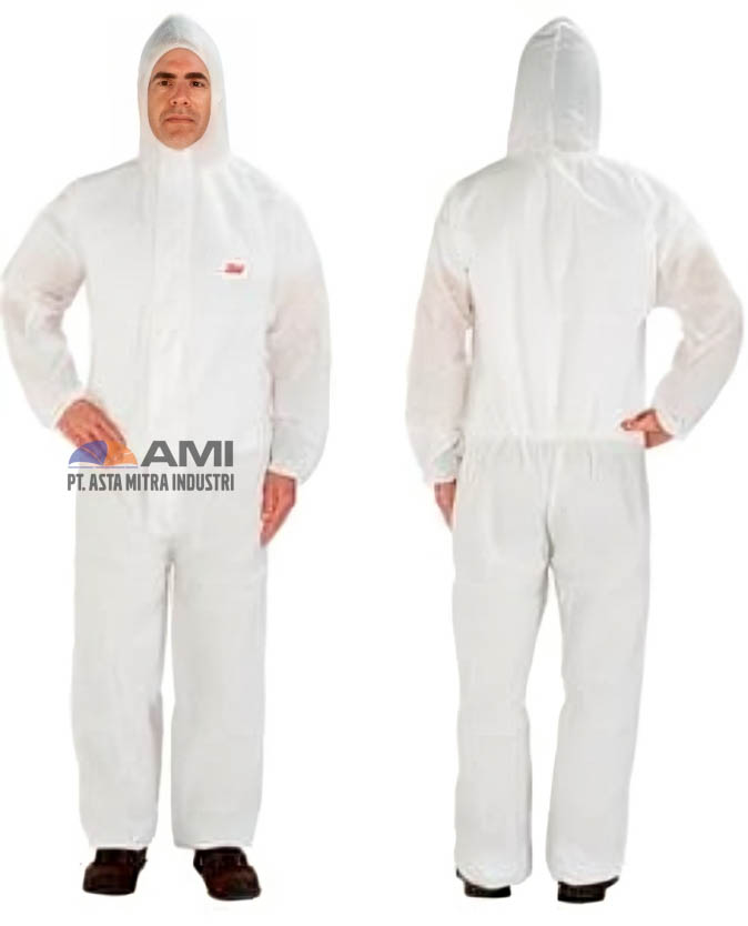 3M™ Disposable Protective Coverall 4515-XL White, 20 EA/Case - Distributor Resmi PT Asta Mitra Industri