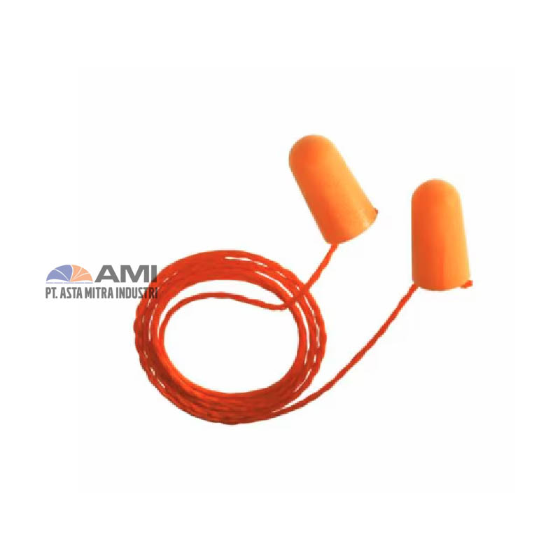 3M™ Foam Earplugs 1110, Corded - Distributor Resmi PT Asta Mitra Industri