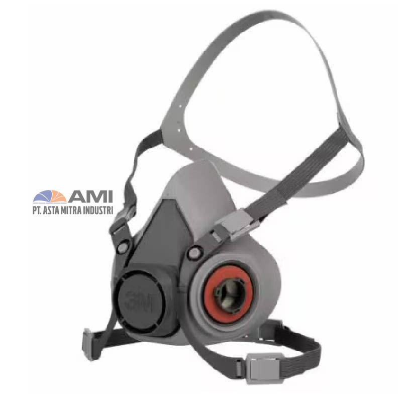 3M™ Half Facepiece Reusable Respirator 6200 - AMI-SAF-3M-HALF-FACEPIECE-REUSABLE-RESPIRATOR-6200