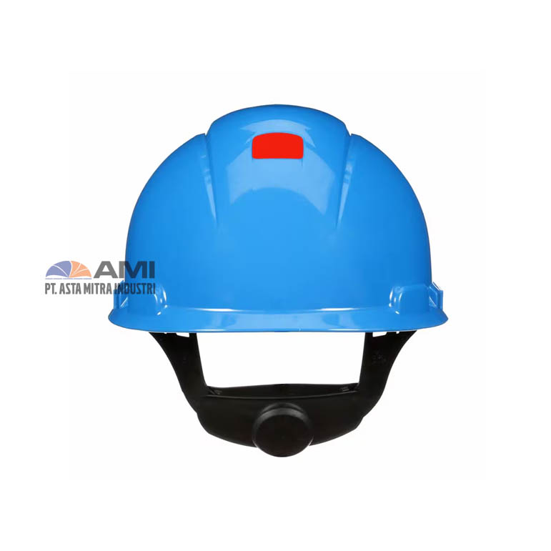 3M™ SecureFit™ Hard Hat H-703SFR-UV, Blue, 4-Point Pressure Diffusion Ratchet Suspension, with UVicator, 20 ea/Case