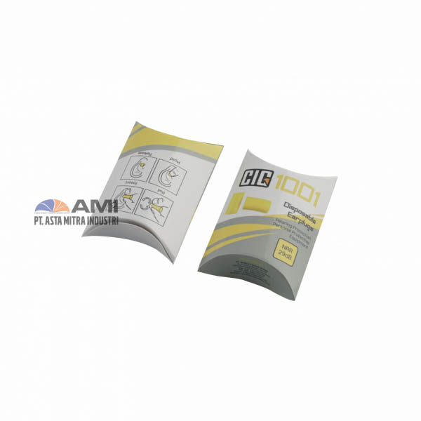 CYLINDRICAL YELLOW EARPLUGS 1001 PILLOW CASE